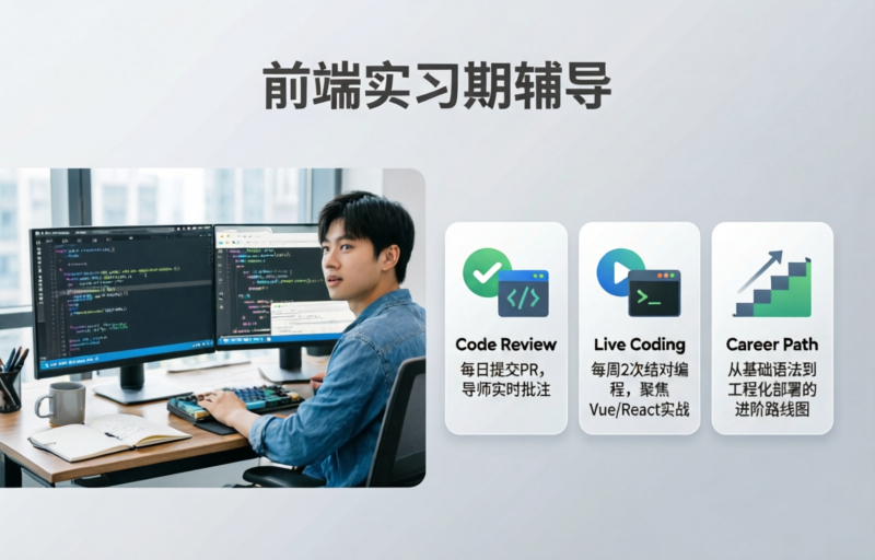 前端实习期辅导