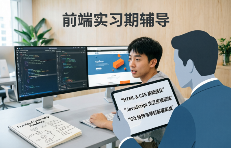 前端实习期辅导